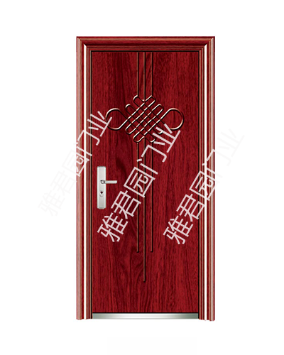 上海钢制入户仿真木纹门